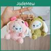 Adorable Plush Keychain Toy Cute Cinnamon Dog Animal For Backpack Couple Gift