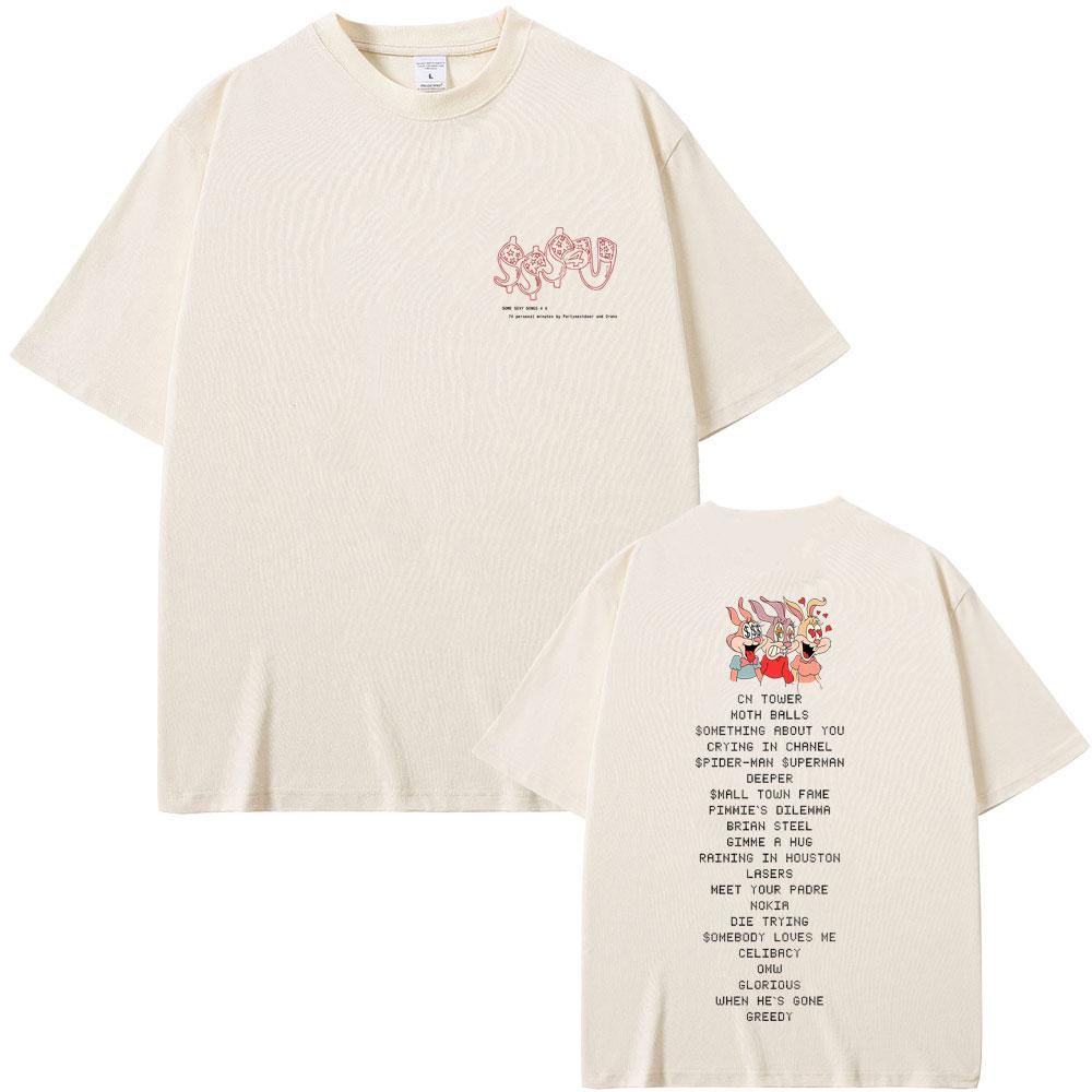 2026 Oversized Tshirt Drake And Partynextdoor4 U Unisex Unisex Harajuku Oneck Summer Casual T Shirt Street Clothing