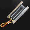 Insulated PTC Heating Element 12V 400W Thermostatic High Power Air Heater Ceramic Aluminum Tube Air Heater for Winter