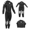 3mm Diving Suit Wetsuit Jumpsuit Long Sleeve Sunscreen Back Zipper Dragon Pattern XL Size