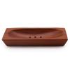 Soap Dish Rectangular Mahogany
