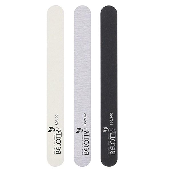 

Набор высококачественных пилочек для шлифовки ногтей Beloti, простые, 1 комплект, отечественного производства