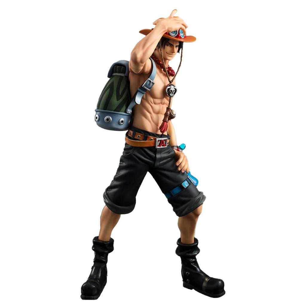 MegaHouse One Piece Portgas Ace 10th Limited Pirate Portrait Scale Collection Socha - - D. (Neo-DX edice) 1/8