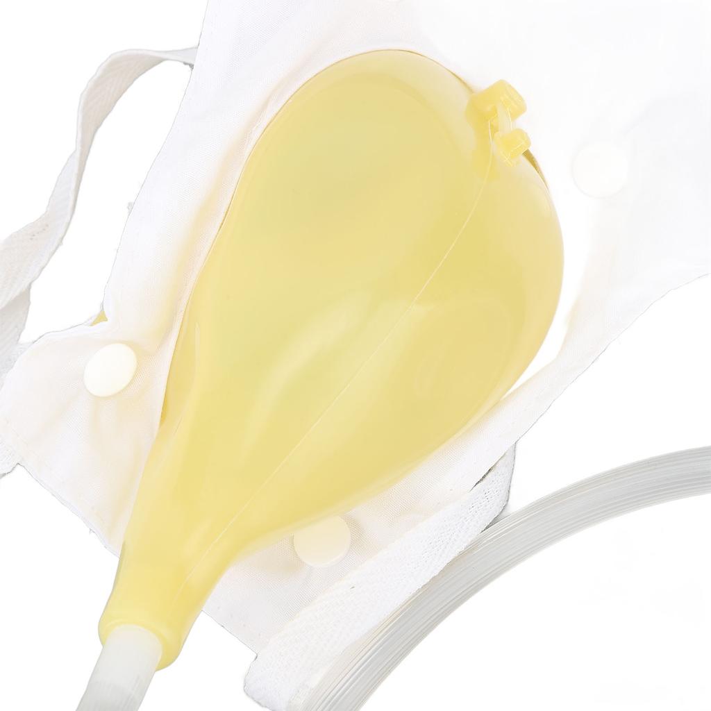 1000ml Dámský sběrač moči Šetrný k pokožce Prodyšný Dámský gumový pisoár Držák na moč Přenosný Nositelný Sáček na moč pro Domov Nemocnici