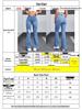 Damen Vielseitige Hell-/Dunkelblaue Schlagjeans mit Modischer Herz-Verzierung und Ripped-Design - Kollektion 2025