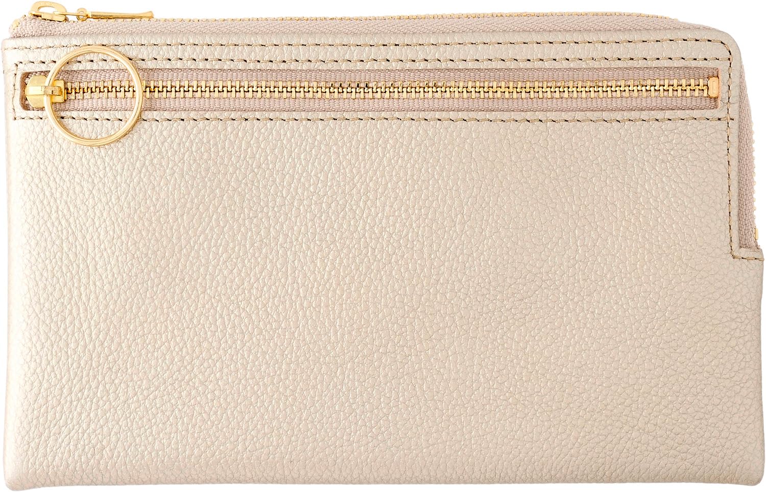 

Кошелек-чехол для паспорта OSL Золотой кошелек-чехол из натуральной кожи Дорожный чехол для паспорта Накладной OSL-5802 Многофункциональный золотой