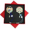 Beijing Tiananmen Metal Bookmark - Custom Engraved Cultural Gift Box