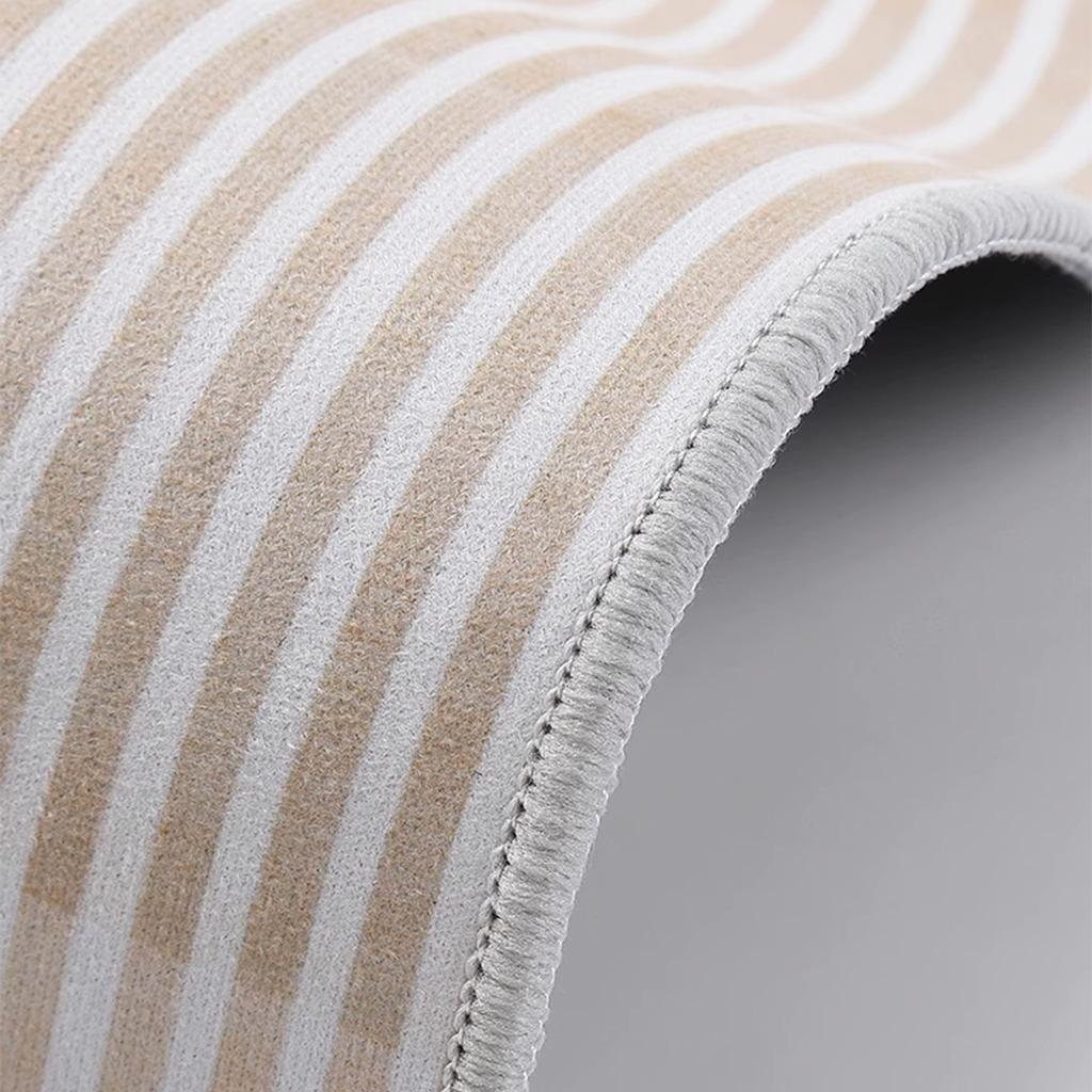 Halbkreisförmige Türabriebmatte gewölbtes Kristallvelours bedruckte Eingangsmatte Veranda rutschfeste Matte Eingangswasserabsorbierende Matte