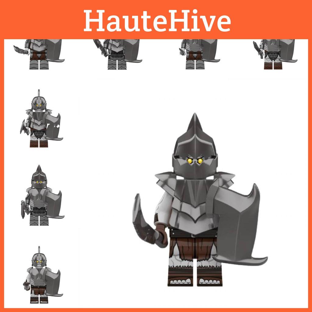 Kt1056 Ancient Soldier Series Orc Building Blocks Figure Toy Bag