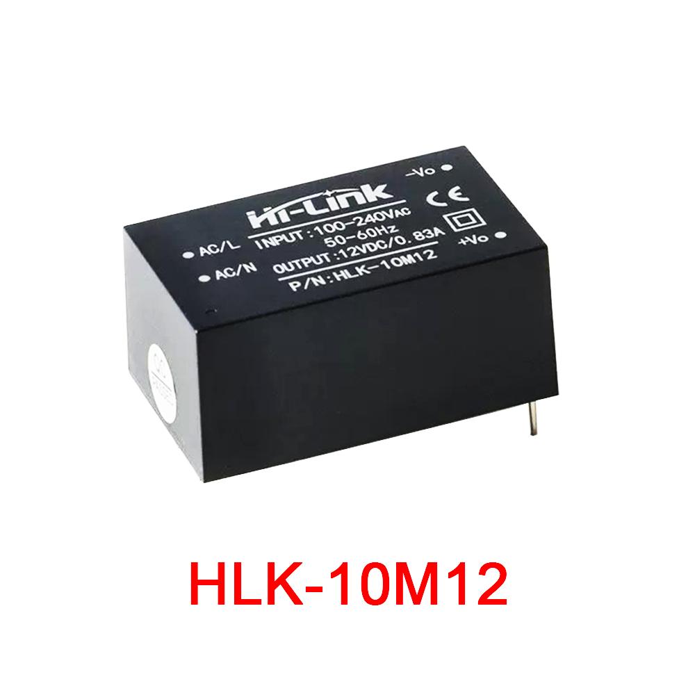 1PCS HLK-10M05 HLK-10M12 AC DC 5V 12V izolované spínání Modul napájecího zdroje HI-LINK mini oddělovací spínač