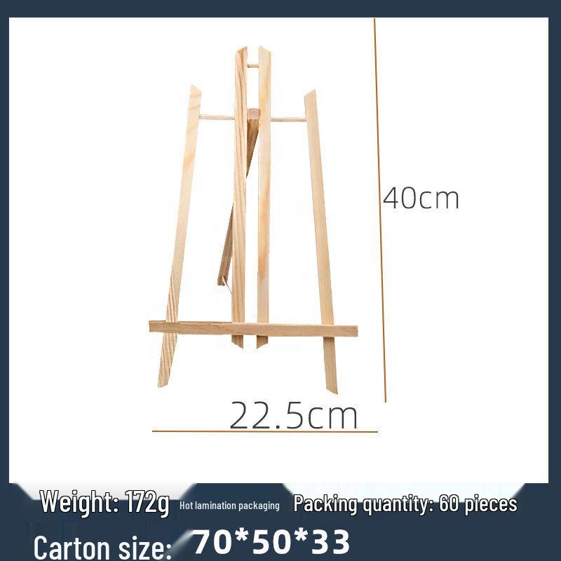 Cavalletto in Legno per Bambini & Supporto per Telefono per Schizzi e Pittura