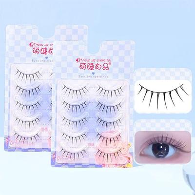 Aimo - Wimpern-Look Wispy False Eyelashes