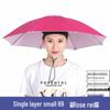 Large 65cm Hat Umbrella for Tea Picking, Fishing, Angling, and Street Stalls.