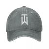 Fashion Golf Tiger Baseball Caps Unisex Style Distressed Washed Snapback Cap Woods Outdoor Workouts Caps Hat