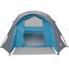 4 Person Camping Tent Blue Waterproof