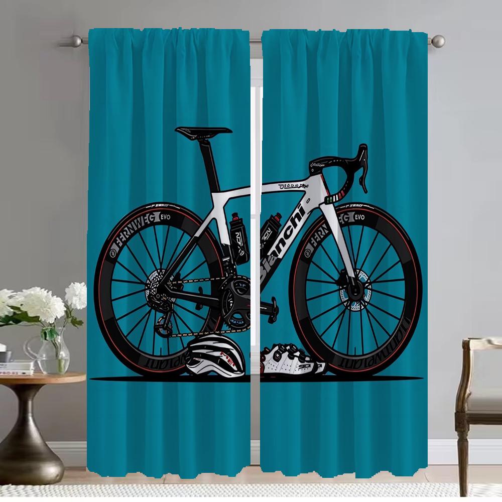 

Bianchi Home Interior Curtains for Camera Modern Living Room Curtains 2 Pieces Tulle for Bedroom Halloween Decoration Partition W50xH70cmx2pcs-CL