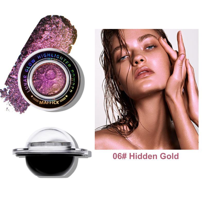 MAFFICK Planet Highlighter Puder - Super schimmernder Körperaufheller für Europa und Amerika