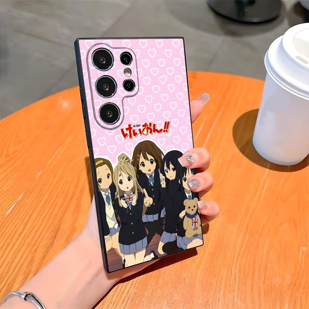 

Cute Anime Girl K-ON Phone Case For Samsung S25 Ultra S24 S23 Fe S22 S20 S21 Plus A54 A34 A53 A16 Back Cover Samsung s25