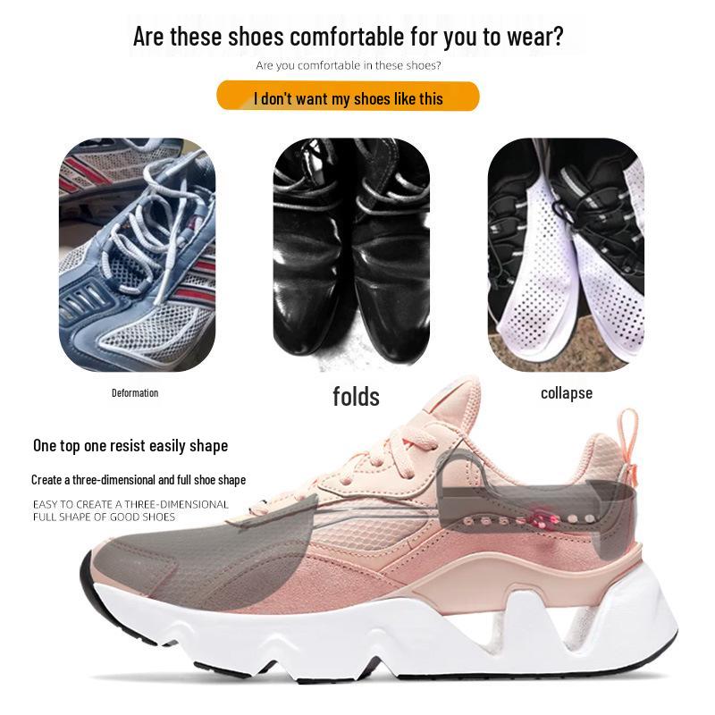 Men's & Women's Adjustable Plastic Shoe Stretcher for Leather Shoes & Sneakers - Anti-Deformation Shaper and Expander