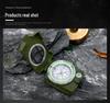 American Military Green Multifunctional Metal Compass K4580 - High Precision, Luminous, Outdoor Use