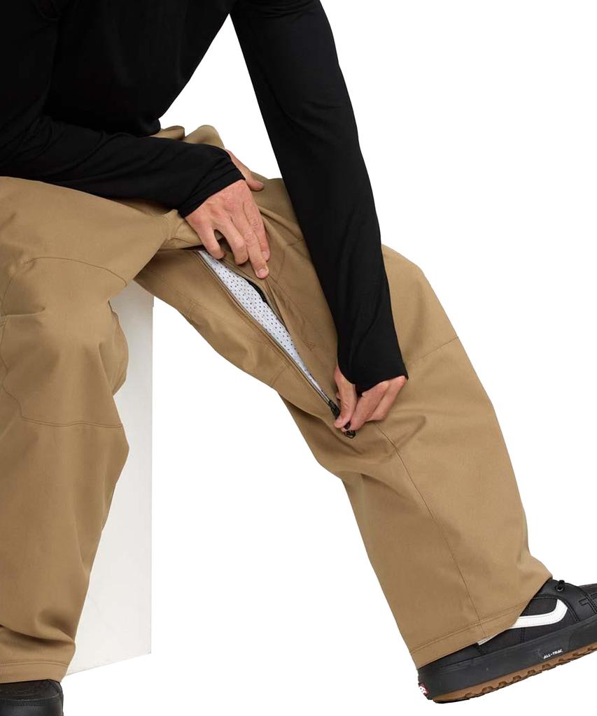 VOLCOM Men'S Snow Bylow Pants (Brown)