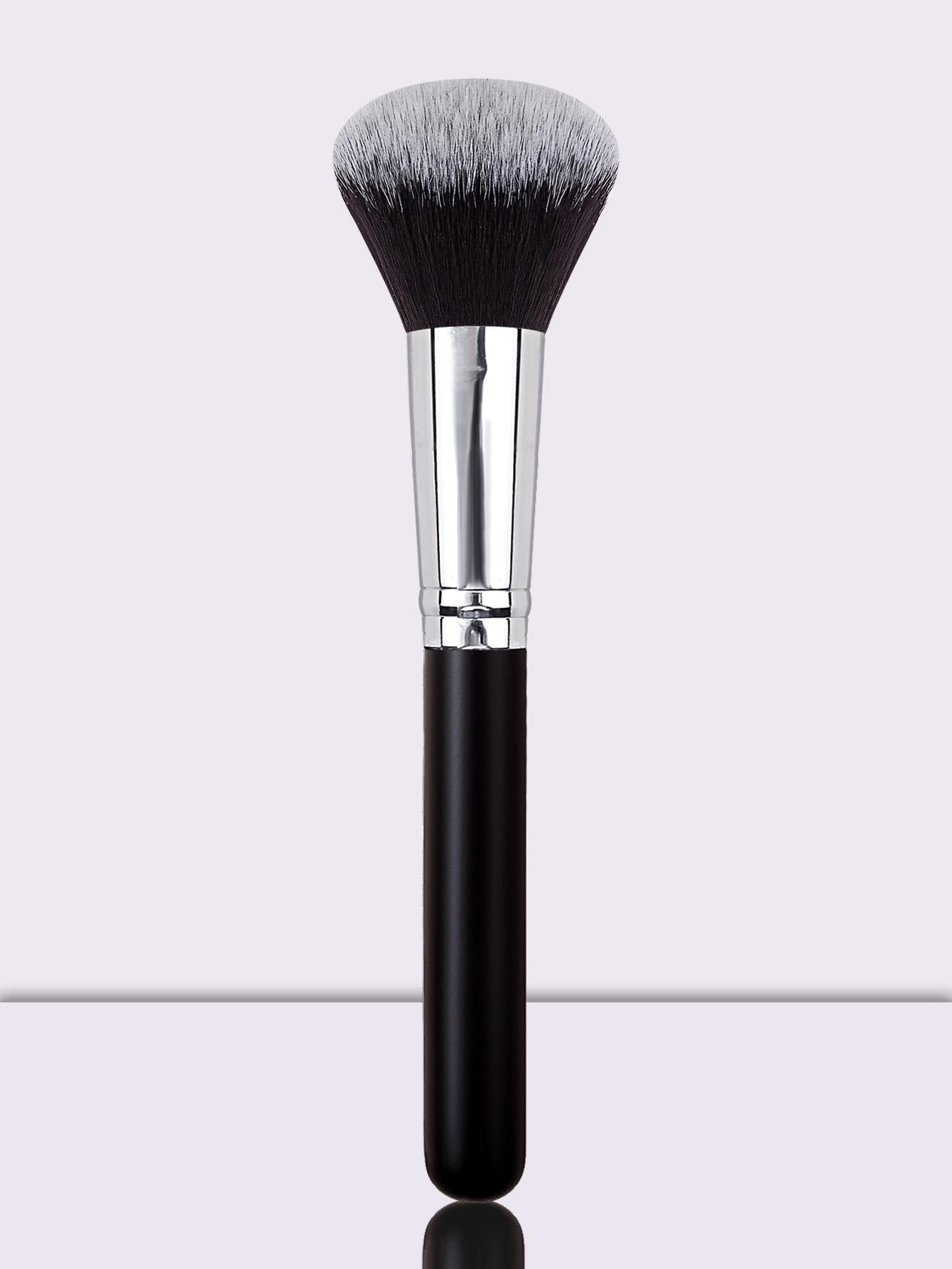 

Black Loose Powder Brush High Quality Synthetic Bristle Blush Brush Contour Brush Highlight Brush Portable Beginner Makeup Brush чёрный