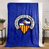 Sabadell FC Team Emblem Blanket Print Blanket Soft and Cozy Perfect for the Living Room Bed Sofa or a Nap,gift