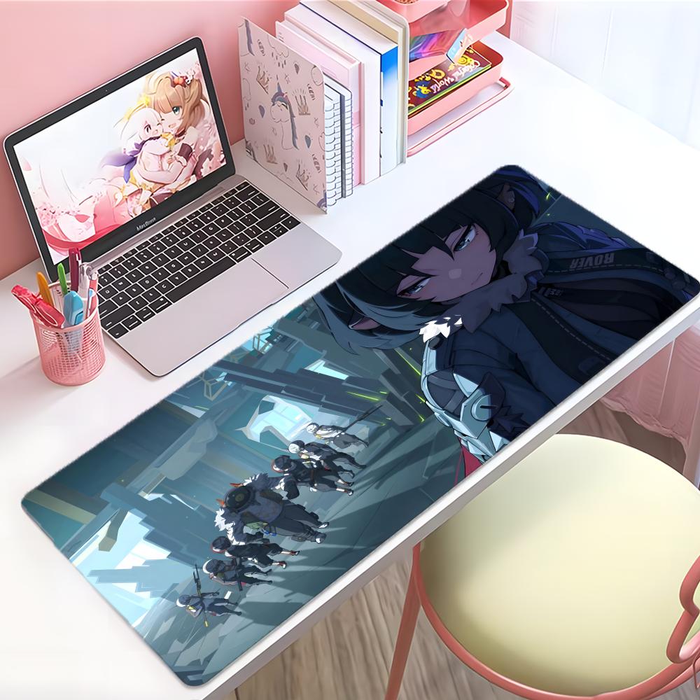 Cute Beautiful Game Zenless Zone Zero Jane Doe Mouse Pad Large Thick Desk Pad Stitched Edges Gaming Mouse Mat For Pc