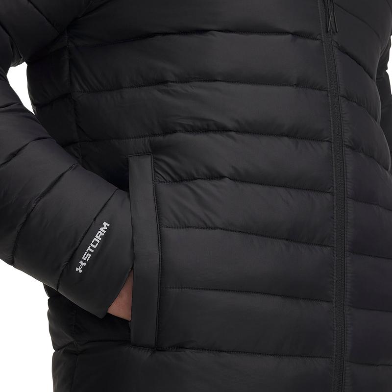 Under Armour Kapuzen-Reißverschluss-Web-Warmjacke Herrenjacken 6006363-001