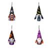 2pcs With Light Dwarf Small Pendant Hanging Faceless Doll Halloween Decoration Pendant  Gifts