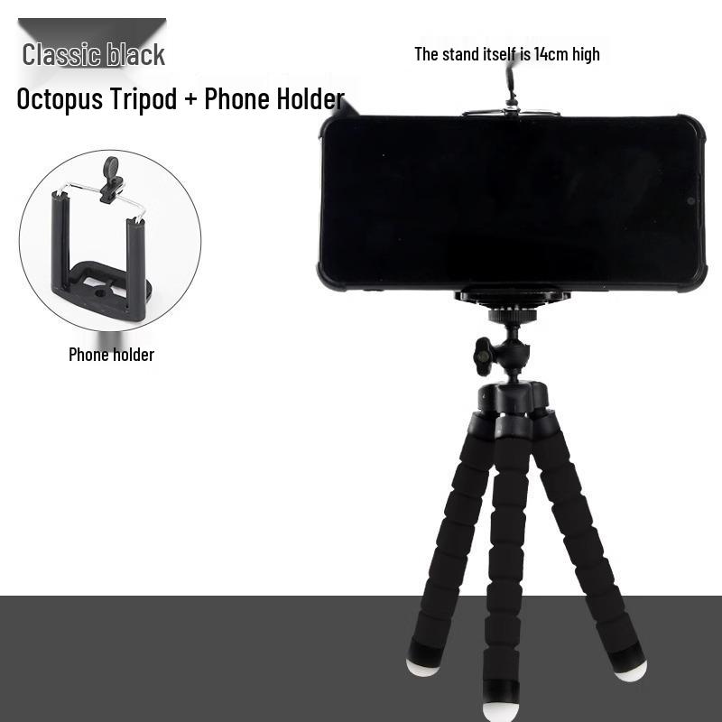 

Octopus Mobile Phone Holder: Universal, Multifunctional Live Stream Desktop Tripod