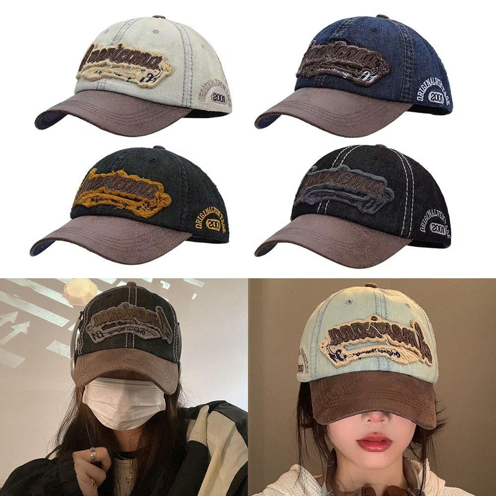Cotton American Retro Baseball Caps Hip Hop Baseball Hat  Spring Summer Autumn