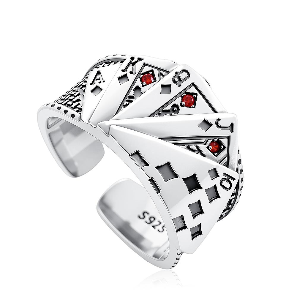 925 Silver Enamel Cartoon Cat Elephant Rabbit Tulip Pattern Ring for Women Jewelry Open Design Wedding Party Fashion Gift