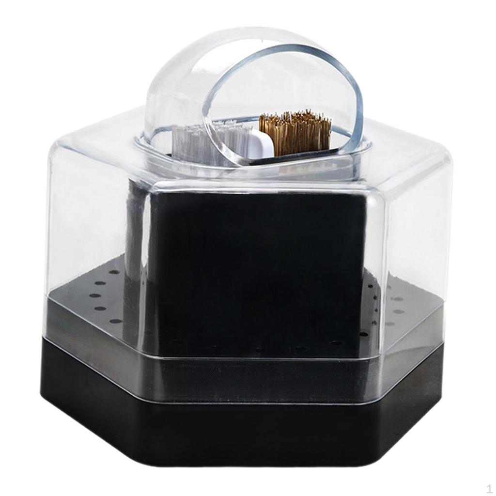 Cleaner Brush Case Portable Head Cleaning Salon Holder Storage And Functions