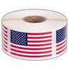 250 stk/rull Amerikansk flagg klistremerker Scrapbooking Skrivesaker Etiketter Dekorasjon