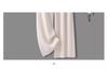 Summer 2025 Women's High-Waisted Gray Wide-Leg Pants - Slimming, Floor-Length, Drapey, Loose, Casual Straight-Leg Design.