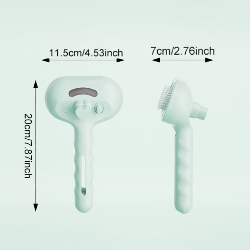 USB Charging Pet Hair Removal Comb Humidifying Pet Steam Brush  Professional Grooming