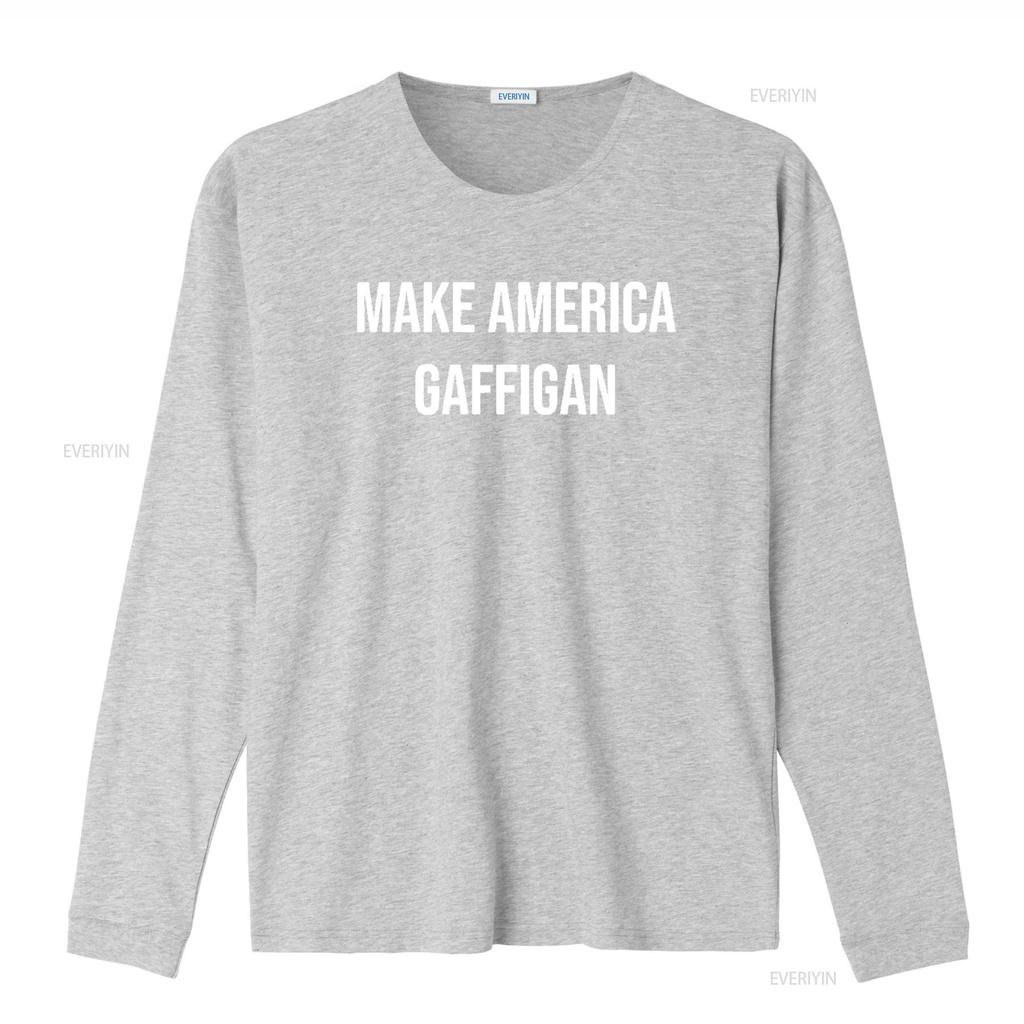 Mens Make America Gaffigan Political Humour T Shirt Black Large vintage Washed Stylish Comfortable Slightly designer clothes