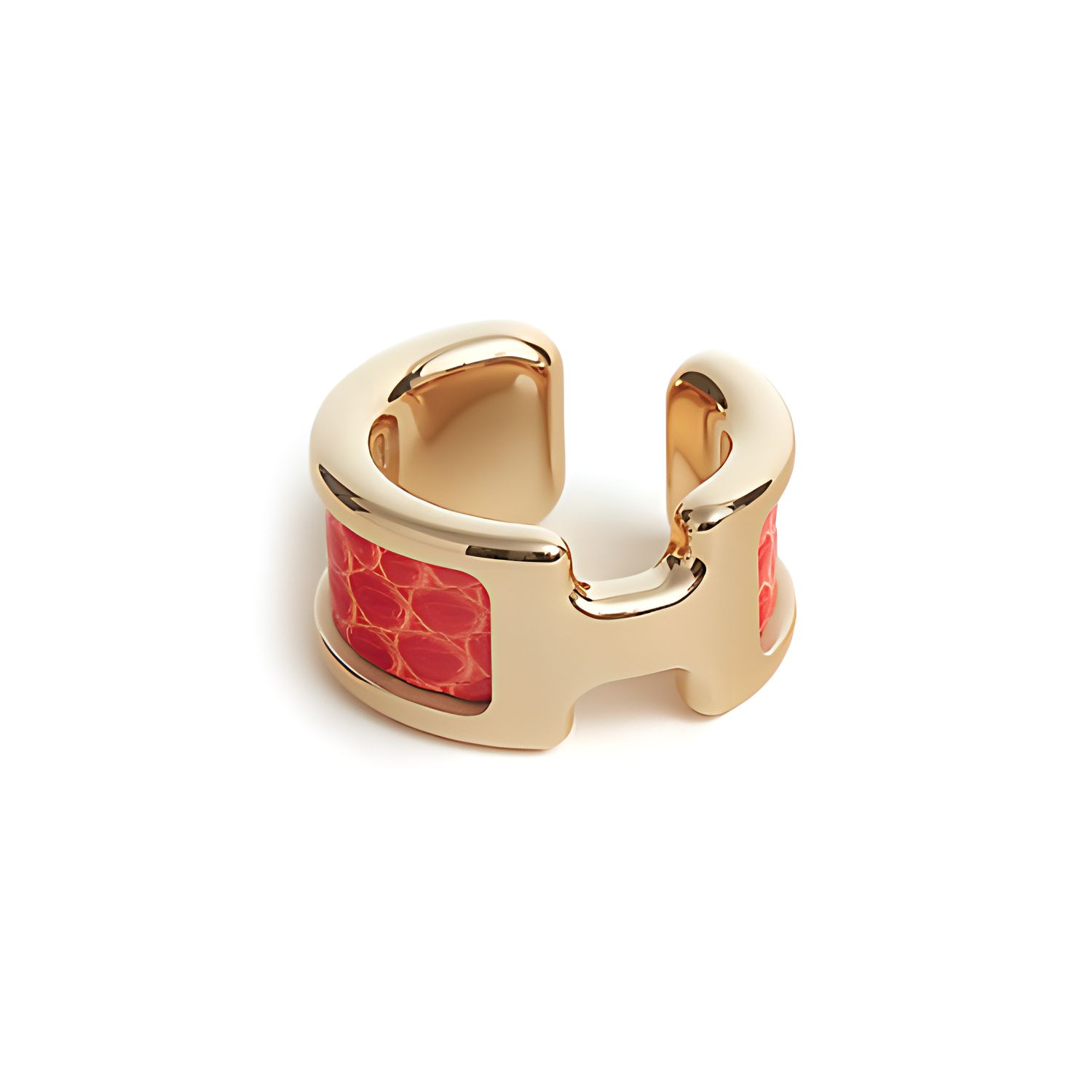 

Hermes Olympe Small Olympe Ear Clips Women Accessories Red H500201FD8V F,Red