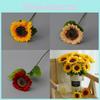 Sunflower Silk Artificial Flower Arrangement For Home Office Wedding Decor