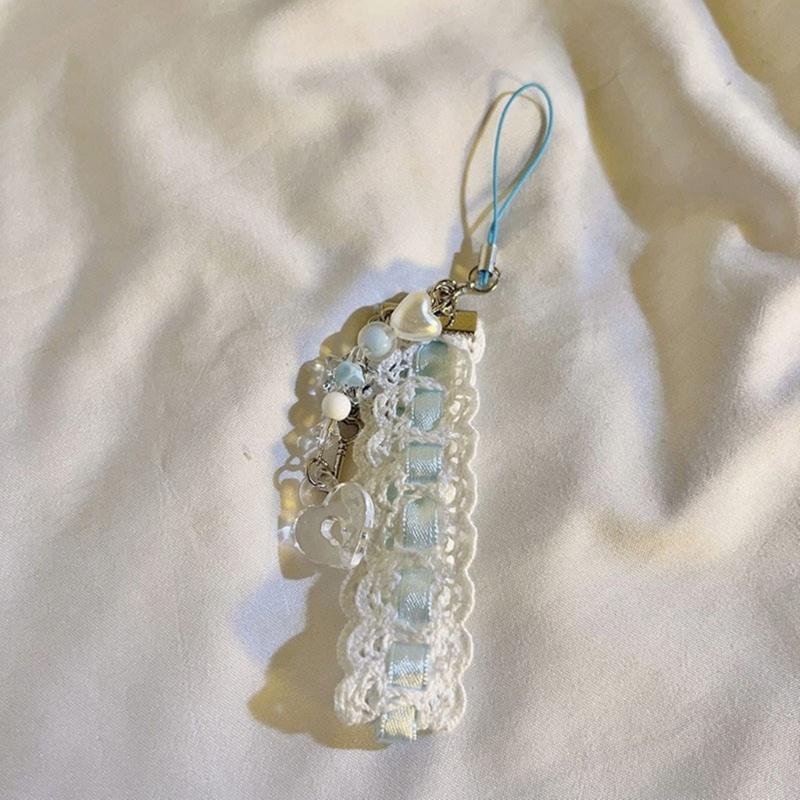 Stylish Beads Phone Chain Charming Decorations Suitable for Phones and Bag