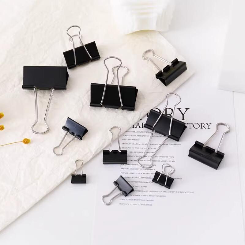 Guangde Metal Binder Clips черный
