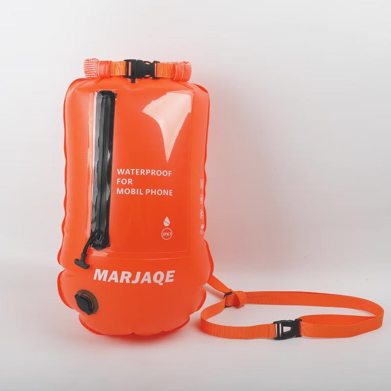 MARJAQE Waterproof Swimming Buoy with Storage