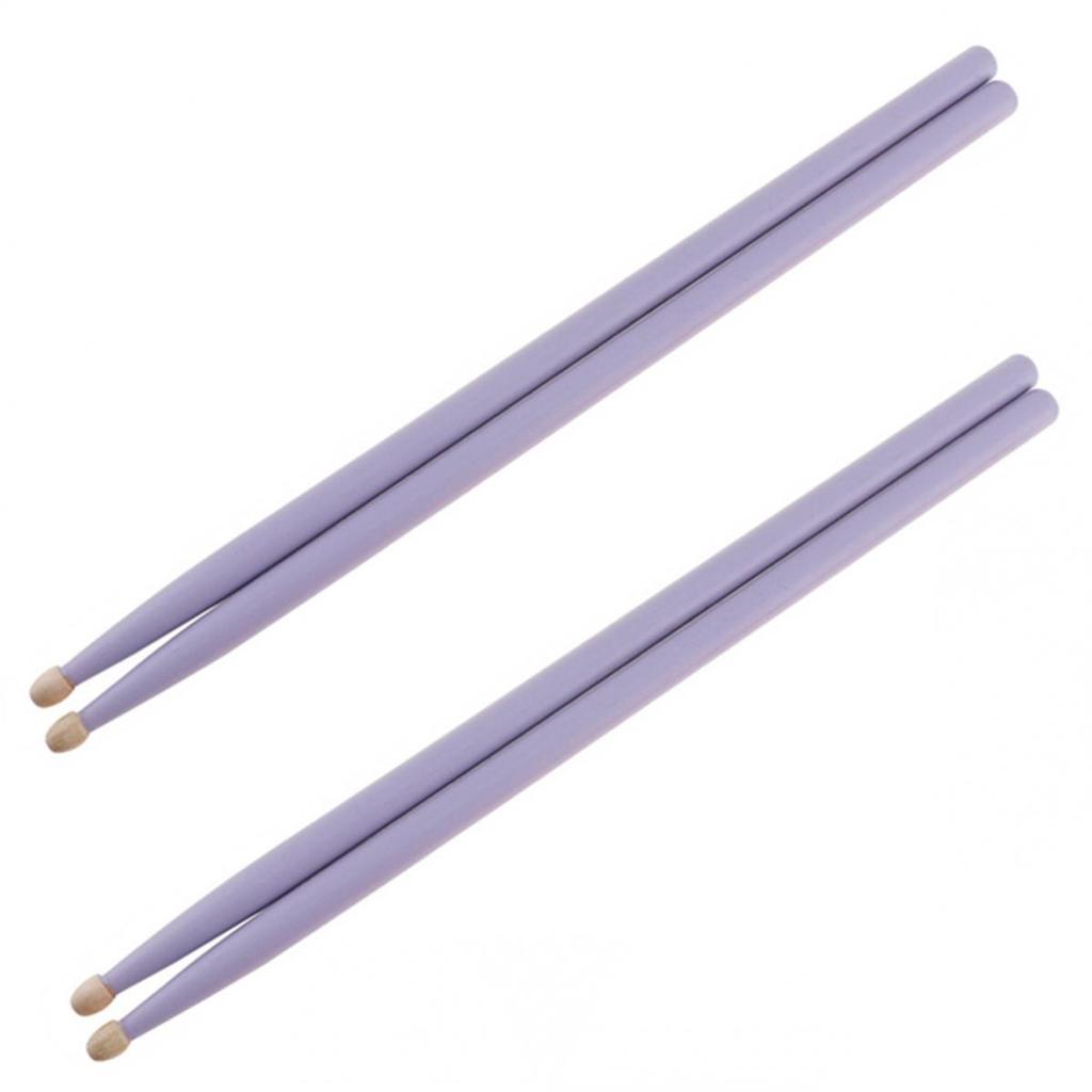 2 Pairs 5A Colorful Maple Wood Drumsticks