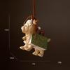 Santa Claus Christmas Tree Hanging Decor 3D Design Resin Hanging Ornament  Window