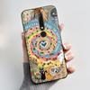 Custodia Per Nokia 6.1 6.1 Plus Custodia Antiurto Estetica Moda Cartone Animato Gatto Carino Nera Gomma Silicone Morbida Cover Bumper Alloggiamento