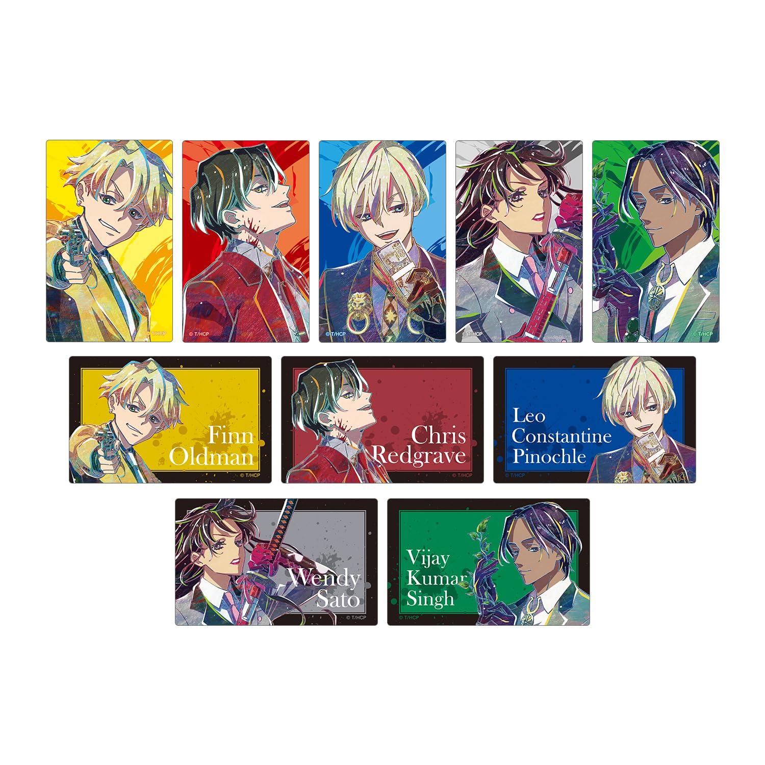 

ТВ Аниме Торговые Ани Арт Карточки Наклейки КОРОБКА из 10 штук HIGH CARD