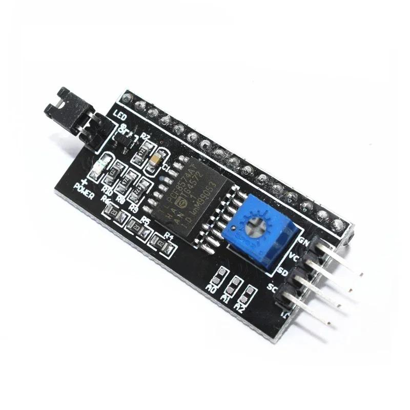 

1602 LCD Module 16x2 HD44780 For Arduino Character 5V LCD Display IIC/I2C Serial PCF8574 Interface Adapter Plate Module DIY KIT
