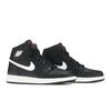 Air Jordan 1 Retro High OG BG 'Yin Yang' (Unisex) Black / Black-University Red-White Kids' Basketball Shoes 575441 011