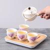 Portable Chinese Gongfu Kung Fu Ceramic Teapot Handle Side-handle Pot Cup Infuser Teapot Ceramic Tea Maker